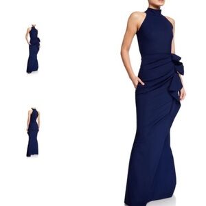 Chiara Boni Navy Maxi Dress